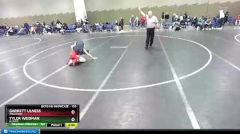 120 lbs Cons. Round 3 - Tyler Weidman, Illinois vs Garrett Ulness, Wisconsin