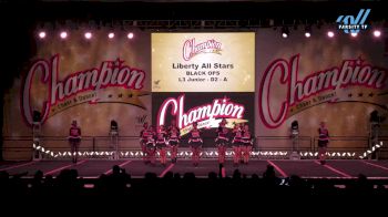 Liberty All Stars - BLACK OPS [2024 L3 Junior - D2 - A Day 2] 2024 Champion Cheer and Dance Grand Nationals