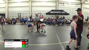75 lbs Round 3 (4 Team) - Clint Kohlman, Dundee Hammers vs Jeffery O`Connell, Attack Pack