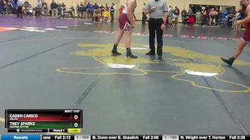 1 - 175 lbs Cons. Round 2 - Caden Carico, Galax vs Trey Sparks, George Wythe