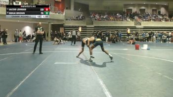 114 Championship Bracket Champ. Round 2 - Jacob Lehman, Scott West vs Dekai Brown, Prior Lake