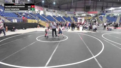 81 lbs 5th Place - Jaxson Lovato, Ridge WC vs Jayman Duran, Valley Bad Boys