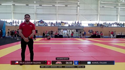 Felix Lleucun Saldivia vs Nahuel Italiani 2025 ADCC South American Championship