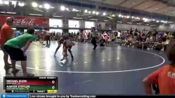 100 lbs Round 1 (16 Team) - Michael Klein, NOLA Gold vs Karter Stiffler, Assassins WC Black
