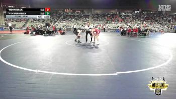 B5A-106 lbs Cons. Semi - Noah Back, Claremore vs Cooper Keely, Blanchard