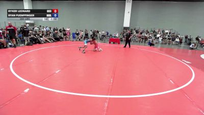 100 lbs Ryker Leonard, Ohio Scarlet FS vs Ryan Fuenffinger, Minnesota Blue