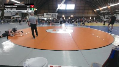 106 lbs Consi Of 8 #2 - Zavier Olver, Mat Assassins Wc vs Dylan Deck, Germantown Academy/river Wrestling Club