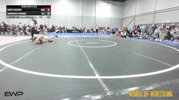 92 lbs Rr Rnd 1 - Jace Hauan, Northern Colorado 12U vs Armond Goree, OK Elite 12U 2