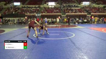 137 lbs Quarterfinal - Rilley Robinson, LG Girls vs Rylynn Allaire, Choteau Bulldogs