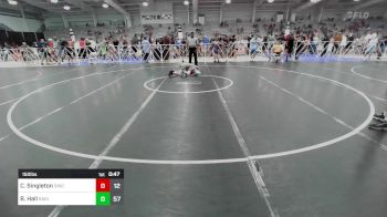 150 lbs Rr Rnd 2 - Cameron Singleton, Ohio Titan Grey vs Beau Hall, Ragin Raisins Concord