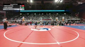 4A-120 lbs Champ. Round 1 - Brian Sanchez, Campbell County vs Dane Samson, Kelly Walsh