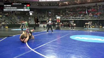 285 lbs Champ. Round 1 - Eli Reese, Chadron St. vs Carter Blough, Grand Valley St.