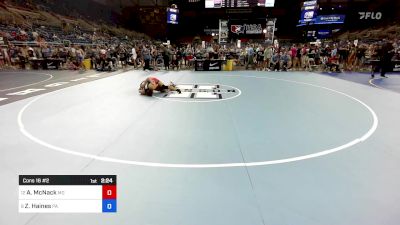 145 lbs Cons 16 #2 - Amitria McNack, MO vs Zoey Haines, PA