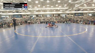 120 lbs Champ. Rd Of 32 - Josiah Orozco, Denver Wrestling Academy vs Jason Ybarra, Triton Elite