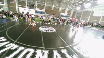 122 lbs Round 1 - Jaxston Ashby, Falcon Wrestling Club vs Easton Cook, Rocky Mountain Middle School