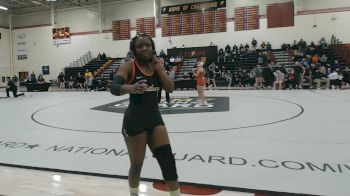 145 lbs Champ. Round 1 - Aniyah Kelly, Wartburg vs Cameron Halbur, Central College