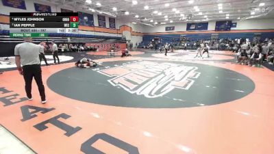 197 lbs Cons. Semi - Myles Johnson, Ohio Northern vs Ian Pepple, Wisconsin-Eau Claire