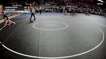 D 2 150 lbs Quarterfinal - Caleb Lavine, Sam Houston vs Jackson Stoute, North Vermilion