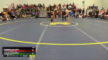 106 lbs Semis & Wb (16 Team) - Cooper Doucett, Hamilton Heights vs Ethan Caldwell, Charlestown