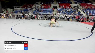 215 lbs Cons 16 #1 - Jack Steinmeyer, WI vs Aaron Dunigan Jr., WI