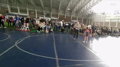 55 lbs Quarterfinal - Amara Brown, Salt Flats Wrestling Club vs Gabriella Gappmaier, N/A