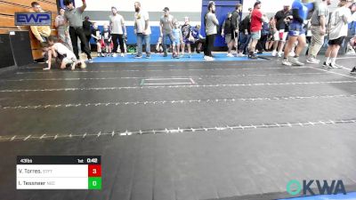 43 lbs Rr Rnd 2 - Vale Torres., Standfast vs Isaac Tessneer, Norman Grappling Club