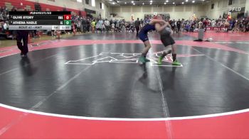 Round 2 - Olive Story, Heartland Wrestling Academy vs Athena Hable, Albert Lea