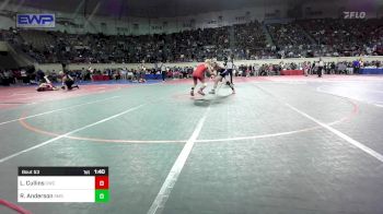 150 lbs Round Of 64 - Landon Cullins, Cache Wrestling Club vs Ryan Anderson, Shawnee Middle School