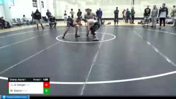 155 lbs Champ. Round 1 - Liam Gil-Swiger, NOVA Wrestling Club vs Michael Slavov, Beach Boyz Wrestling Club