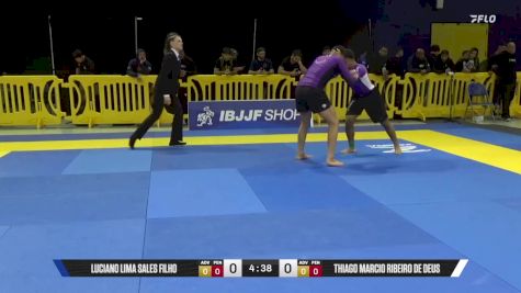Luciano Lima Sales Filho vs Thiago Marcio Ribeiro De Deus 2025 Pan IBJJF Jiu-Jitsu No-Gi Championship