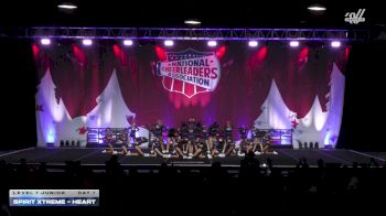 Spirit Xtreme - Heart [2025 L1 Junior Day 1] 2025 NCA Holiday Classic