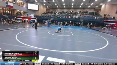 113 lbs 17th Place Match - Joepsh Weiss, Memphis University School vs Matthew Castillo, Mission Sharyland