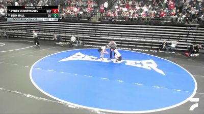 5A 126 lbs Champ. Round 1 - Seth Hall, Skyline vs Ryder Christensen, Wasatch