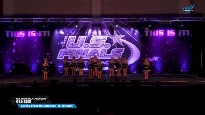 Northern Neck Cheer Club - Genesis [2025 L2.1 Performance Rec - 10-18Y (NON) Day 1] 2025 The U.S. Finals Virginia Beach