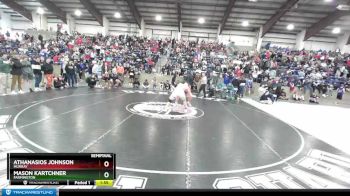 215 lbs Semifinal - Mason Kartchner, Farmington vs Athanasios Johnson, Murray