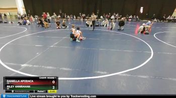 119 lbs Champ. Round 1 - Daniella Apodaca, CO vs Riley Hanrahan, WI
