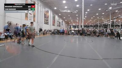 191 lbs Semifinal - Braeden Simoneaux, Team Shutt Garnett Trained - HSC vs Cam Marano, Ruthless - HSC