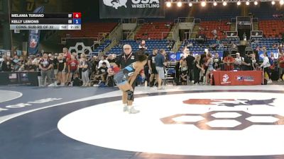 130 lbs Cons. Sub-rd Of 32 - Melania Turano, New York vs Kelly Lemons, Ohio