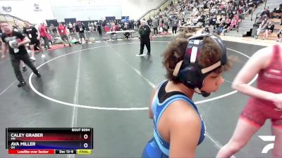 115 lbs Semifinal - Caley Graber, MN vs Ava Miller, OH