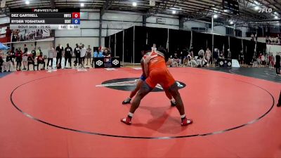 70 kg Champ. Round 2 - Dez Gartrell, Nebraska Wrestling Training Center vs Ryder Yoshitake, Spartan Combat RTC/ Titan Mercury Wrestling Club (TMWC)