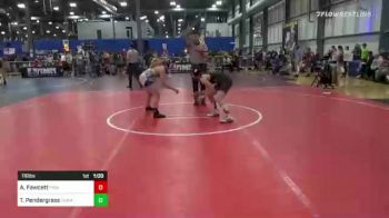 116 lbs Consolation - Amelia Fawcett, Pioneer Grappling Academy vs Trinity Pendergrass, Team Alaska