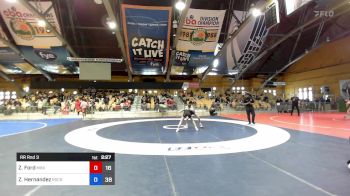 94 lbs Rr Rnd 3 - Zoe Ford, Minisink Valley vs Zoey Hernandez, Rocky Point