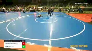 50 lbs Consolation - Aubriella Hollandsworth, GGB Ohio vs Nyla Rhodes, Nebraska Boyz