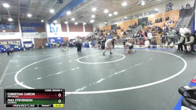 165 lbs Cons. Round 4 - Christian Carchi, Simi Valley vs Max Stevenson, Hesperia