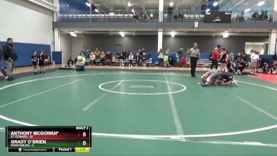 100 lbs Round 1 (6 Team) - Anthony McGowan*, St. Edward vs Grady O`Brien, Perrysburg