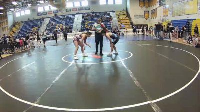 130 lbs Round 2 (6 Team) - Amelia McKnight, Head Hunters vs Isabel Alvarez, Big Money Moving