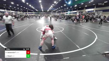 113 lbs Round Of 128 - Vaughn Geisendorf, Coronado vs Jake Wood, War Wc