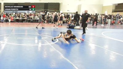 56 lbs Rr Rnd 2 - Nicholas Drummund, Revival Blue vs Logan Forsyth, Triumph Trained K3