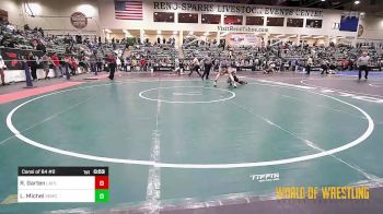 135 lbs Consi Of 64 #2 - Ryder Garten, Las Plumas vs Leonardo Michel, Salem Elite Mat Club