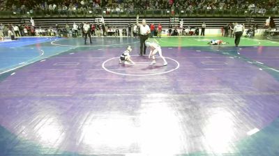 55 lbs Round Of 32 - Matthew Pontano, Williamstown Braves vs Crampton Frank, Iron Horse